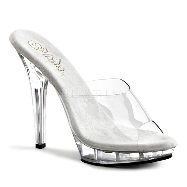 Transparent Crystal High Heel Sandals – Elegant & Chic Design