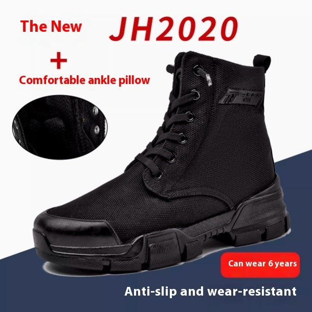 Waterproof Nano-Coated Martin Boots – Fashionable & Three-Proof