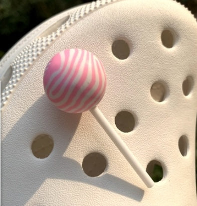 Cute Macaron & Flower Charm Decorations for Shoes and Bags