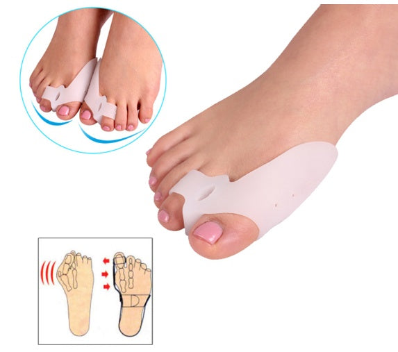 Silicone Toe Separators – Comfortable Braces for Toe Alignment & Relief