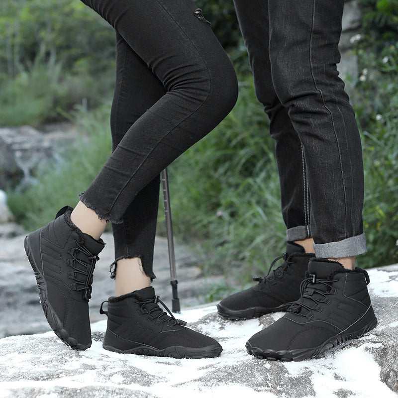 Unisex Winter Slip-On Boots – Warm, Wear-Resistant & Anti-Slip