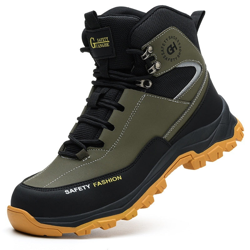 Waterproof Safety Shoes – Anti-Smash, Anti-Penetration & Wear-Resistant for Construction & Mountaineering