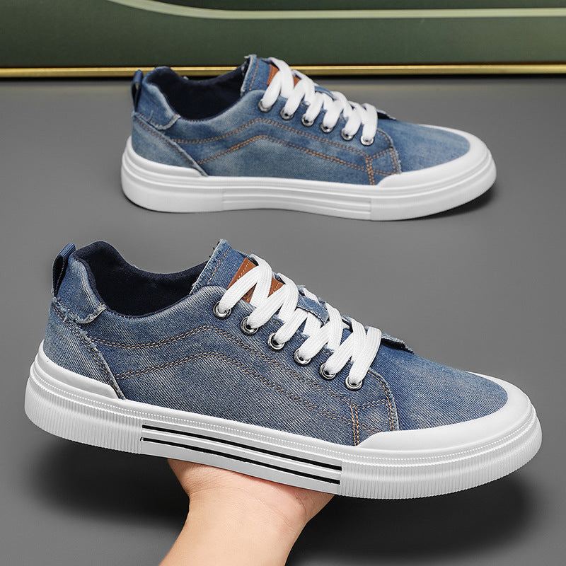 Men's Fashion Canvas Sneakers – Breathable & Casual Everyday Shoes