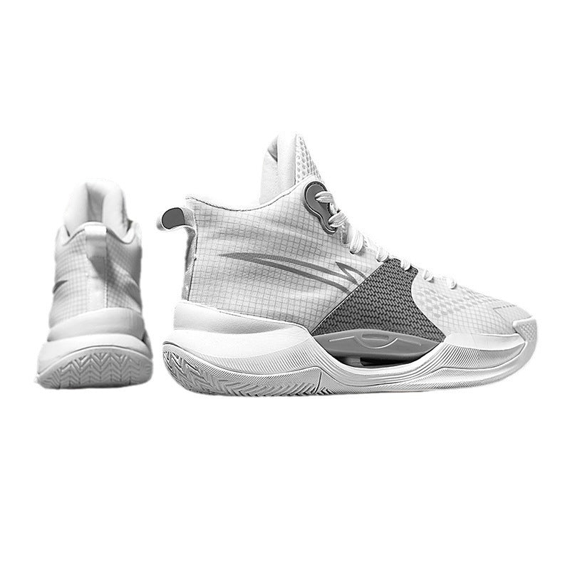 Ultra-Light High-Top Basketball Shoes – Wear-Resistant & Performance-Driven