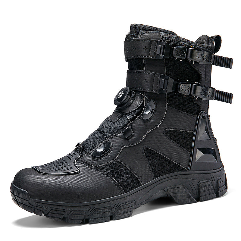 Men's High-Performance Motorcycle Boots – Protective & Stylish