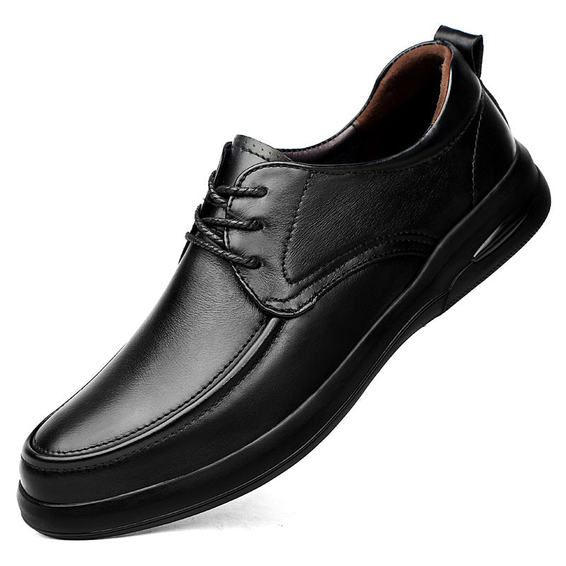 Men's New Business Casual Leather Shoes – Soft Bottom & Stylish Design