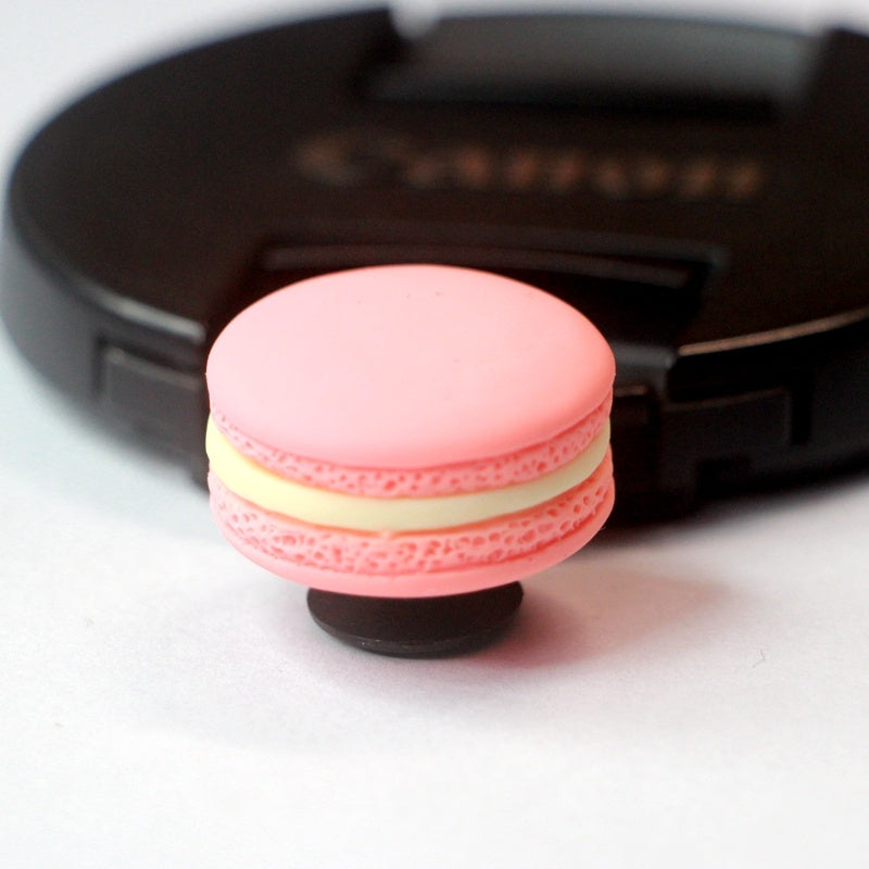 Cute Macaron & Flower Charm Decorations for Shoes and Bags