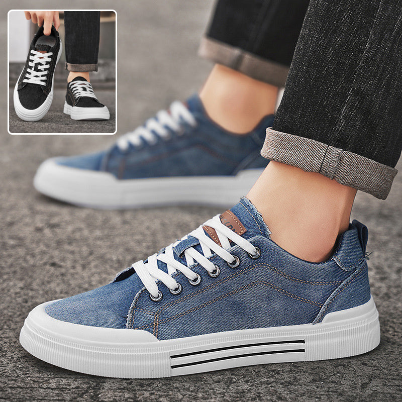 Men's Fashion Canvas Sneakers – Breathable & Casual Everyday Shoes