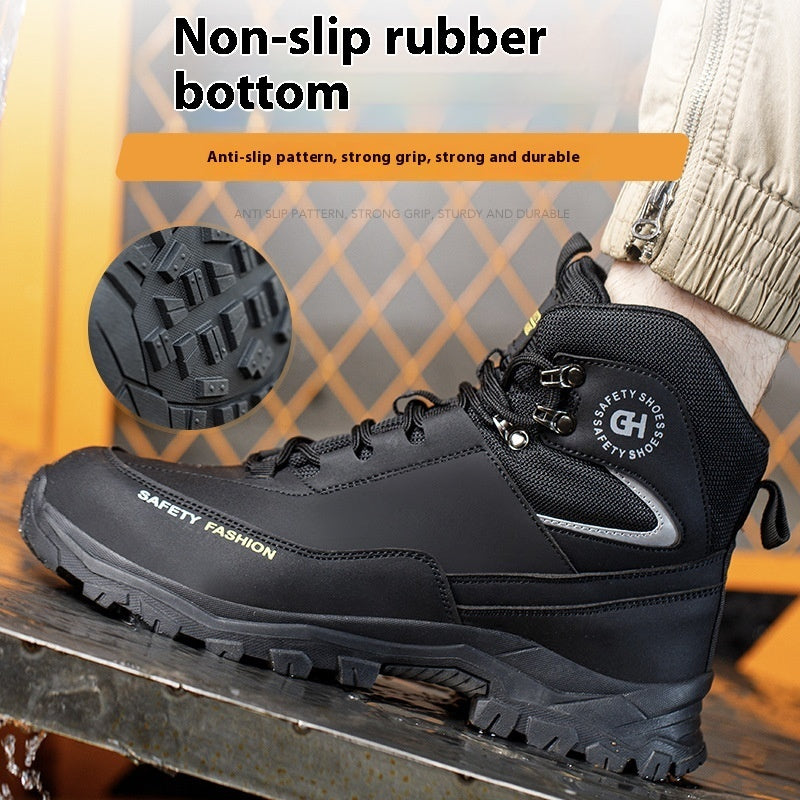 Waterproof Safety Shoes – Anti-Smash, Anti-Penetration & Wear-Resistant for Construction & Mountaineering