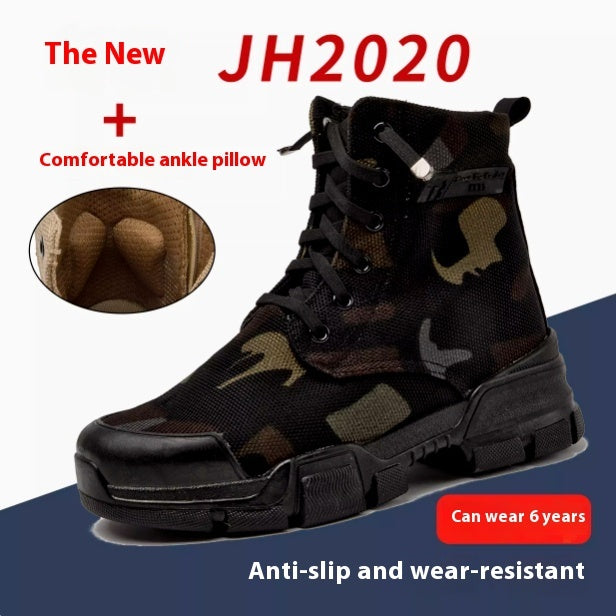 Waterproof Nano-Coated Martin Boots – Fashionable & Three-Proof