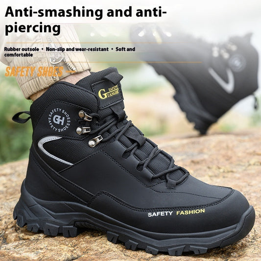 Waterproof Safety Shoes – Anti-Smash, Anti-Penetration & Wear-Resistant for Construction & Mountaineering